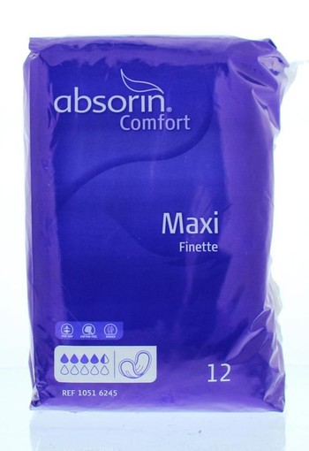 Absorin Comfort finette maxi (12 Stuks)