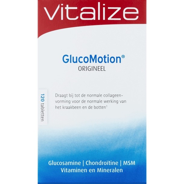 Vitalize Glucomotion Origineel Tabletten 120 stuks tablet