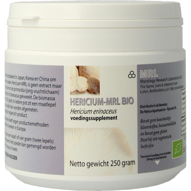 MRL Hericium poeder (250 Gram)