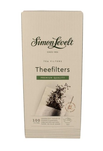 Simon Levelt Theefilter groot papier (100 Stuks)