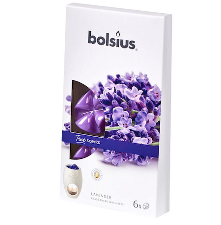 Bolsius True Scents waxmelts lavender (6 Stuks)