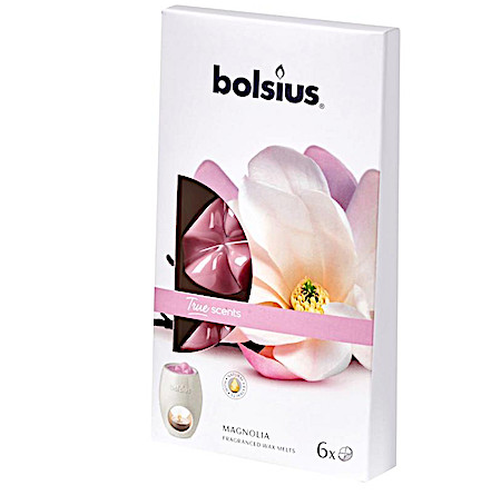 Bolsius True Scents waxmelts magnolia (6 Stuks)