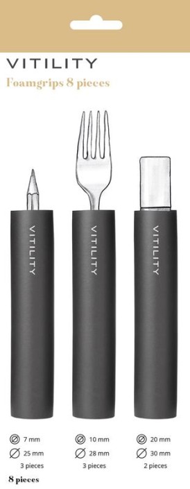 Vitility Handvatverdikkers (8 Stuks)