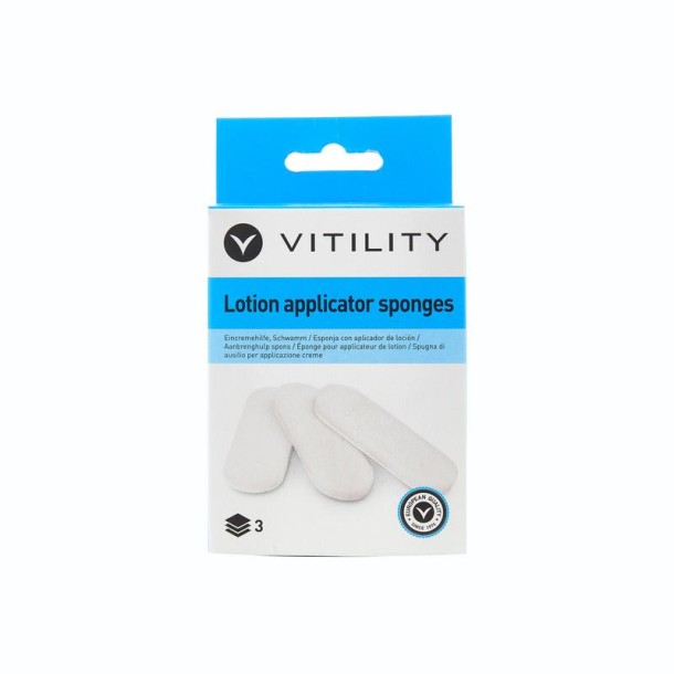 Vitility Aanbrenghulp spons (3 Stuks)