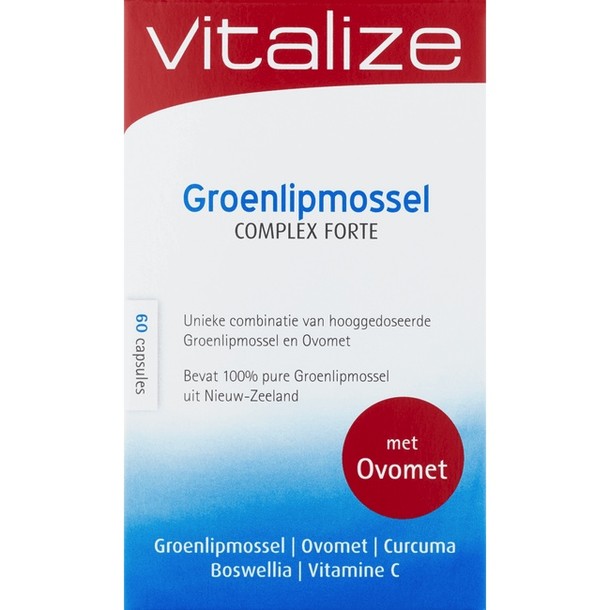 Vitalize Groenlipmossel Complex Forte Capsules 41 GR capsule