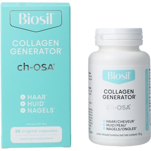 Biosil Huid haar nagels (60 Vegetarische capsules)