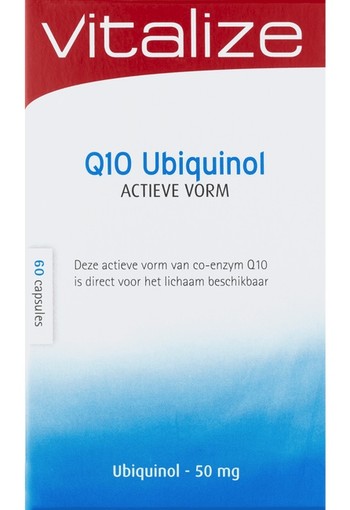 Vitalize Q10 Ubiquinol Actieve Vorm Capsules 60 stuks capsule