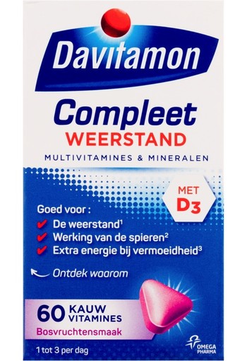 Davitamon Actifit 65+ Plus Omega-3 Visolie | DA