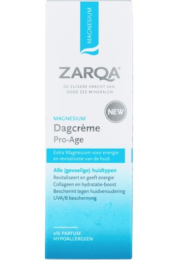 ZARQA MAGNESIUM DAGCRÈME PRO-AGE 50 ml