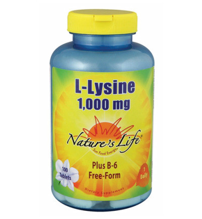 Natures Life L-lysine 1000 Mg 100tb