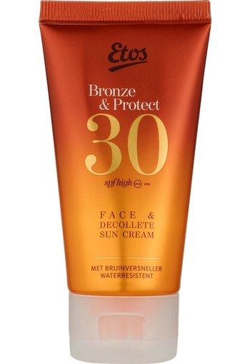 Etos Bronze Face & Decollete Sun Protection Cream SPF 30 - 50 ml