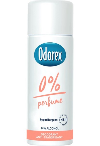 Odorex Body heat responsive spray 0% mini (50 ml)