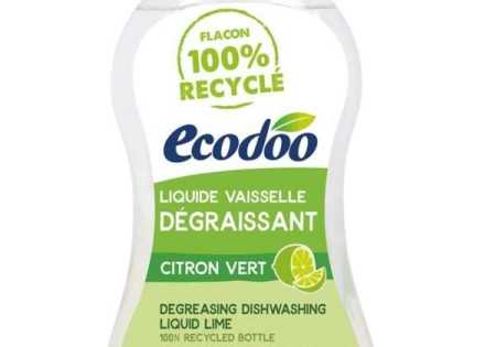 Ecodoo Afwasmiddel vloeibaar ontvettend limoen eco (500 Milliliter)