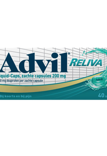 Advil Advil reliva liquid capsules 200 (40 Capsules)