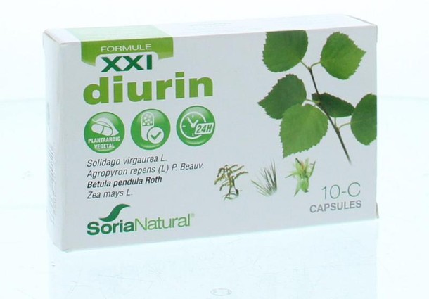 Soria Natural Diurin 10-C XXI (30 Capsules)
