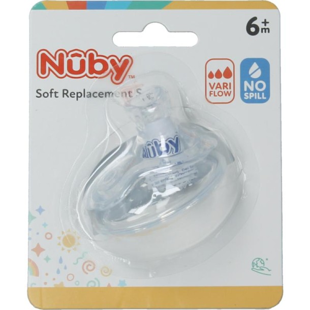 Nuby Vervangspeen beker ID10052 (1 Stuks)