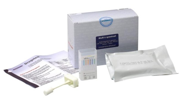 Testjezelf.nu Multidrugtest 6 speeksel kit (4 Stuks)
