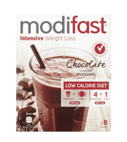Modifast Intensive Milkshake Chocolade Duo 2x 9st