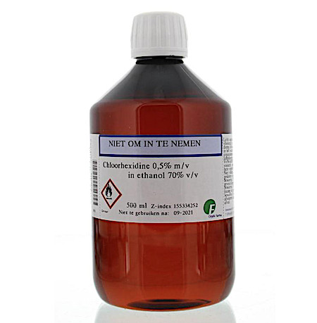 Orphi Chloorhexidine 0.5% in 70% (500 ml)