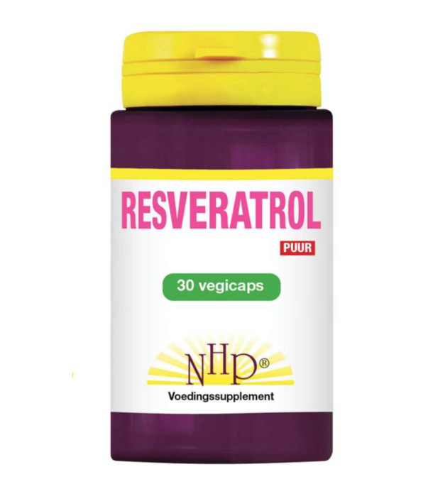 NHP Resveratrol 250mg puur (30 Vegetarische capsules)