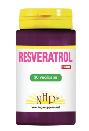 NHP Resveratrol 250 mg puur (30 Vegetarische capsules)