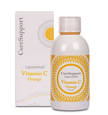 Curesupport Liposomale vitamine C 500mg orange (SF) (250 Milliliter)