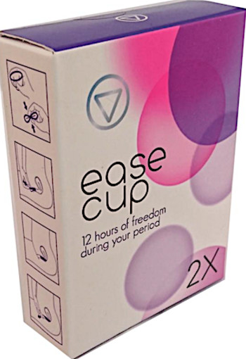 Easecup Platte menstruatiecup - menstruatiedisk (2 Stuks)