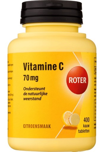 Roter Vitamine C 70mg Kauwtabletten 400 stuks