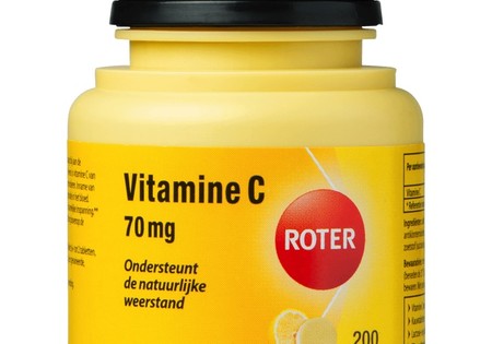 Roter Vitamine C 70mg Kauwtabletten 200 stuks