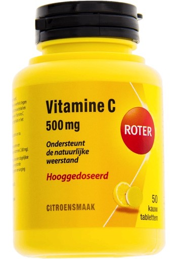 Roter Vitamine C Hooggedoseerd 500 Mg Kauwtabletten 50st
