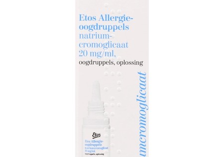 Etos Allergie Oogdruppels Natriumcromoglicaat 20 mg/ml - 10 ml 