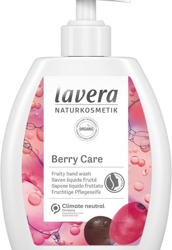Lavera Handzeep bes/hand wash berry care (250 Milliliter)