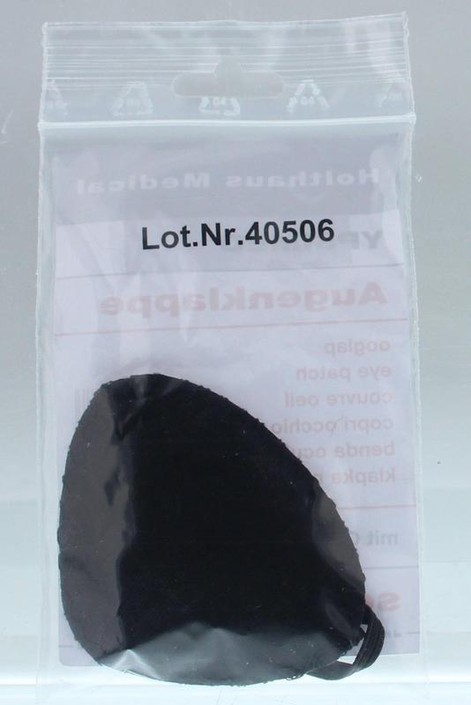 Ypsomed Oogkapje universeel zwart (1 Stuks)