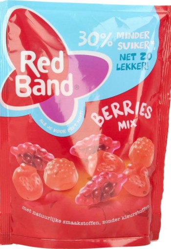 Red Band Berries winegum mix (200 Gram)