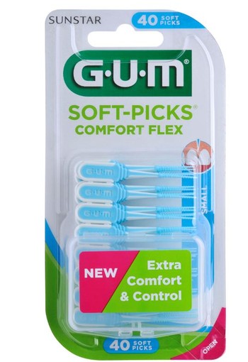 GUM Soft picks comfort flex small (40 Stuks)