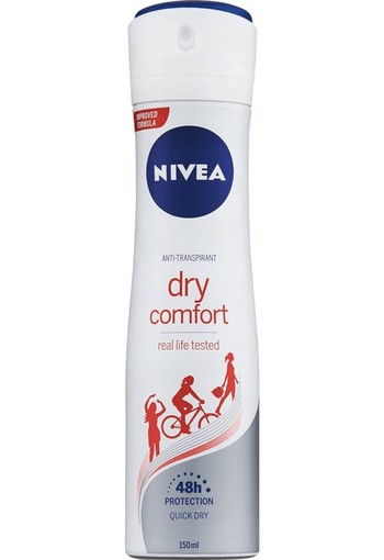 NIVEA Dry Comfort Anti-Transpirant Spray 150 ML spray