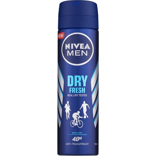 NIVEA MEN Dry Fresh Anti-Transpirant Spray 150 ML spray