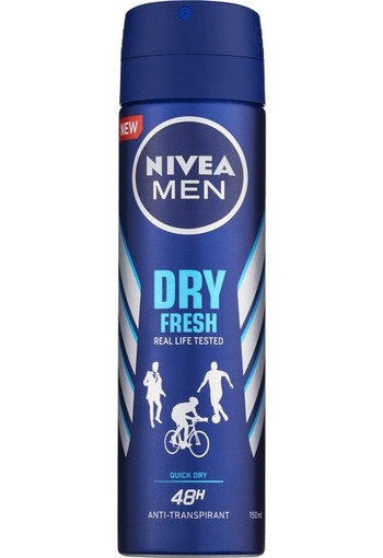 NIVEA MEN Dry Fresh Anti-Transpirant Spray 150 ML spray