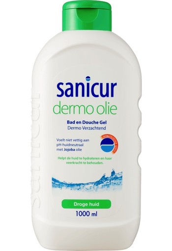 Sanicur Dermo Olie Bad & Douche Gel - 1 liter