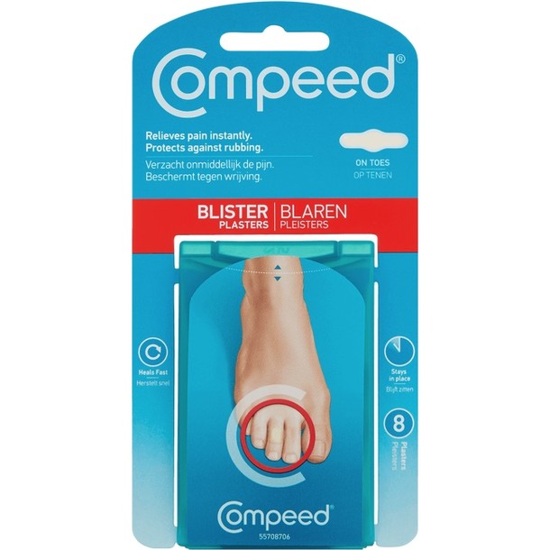 Compeed Blaren op tenen 8 stuks