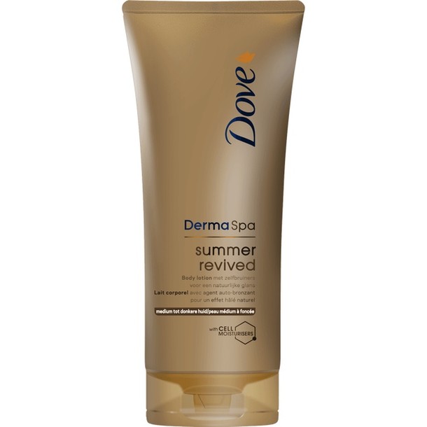Dove Derma Spa Bodylotion Summer Revived Dark Skin 200ml
