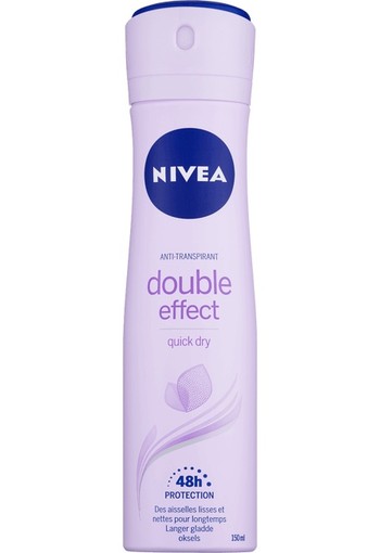 NIVEA Double Effect Anti-Transpirant Spray 150 ML spray