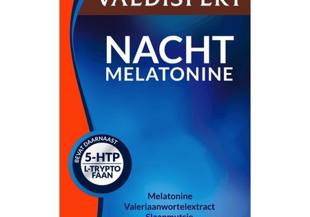 Valdispert Nacht melatonine 5 htp 30 tabletten