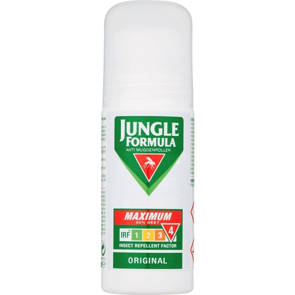 Jungle Formula Maximum 50% Deet Anti-Muggenroller 50 ml