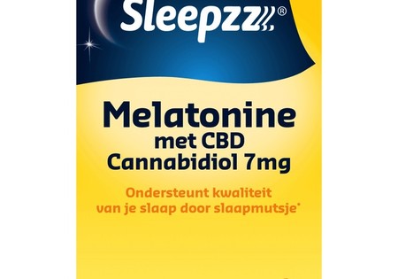 Sleepzz Melatonine met CBD 7 mg 25 tabletten