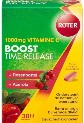 Roter Vitamine C 1000 mg Pro boost time released (30 Tabletten)