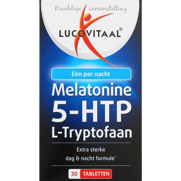 Lucovitaal Melatonine L-tryptofaan 0.1mg (30 Tabletten)