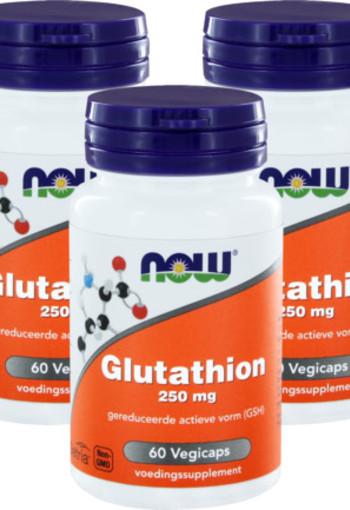 Now L-glutathion 250 Mg Trio 3x 60cap