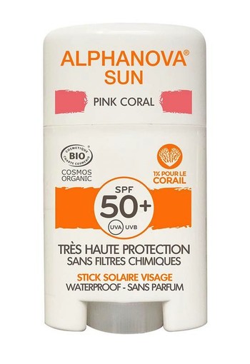 Alphanova Sun Sun stick face pink SPF50+ (12 Gram)
