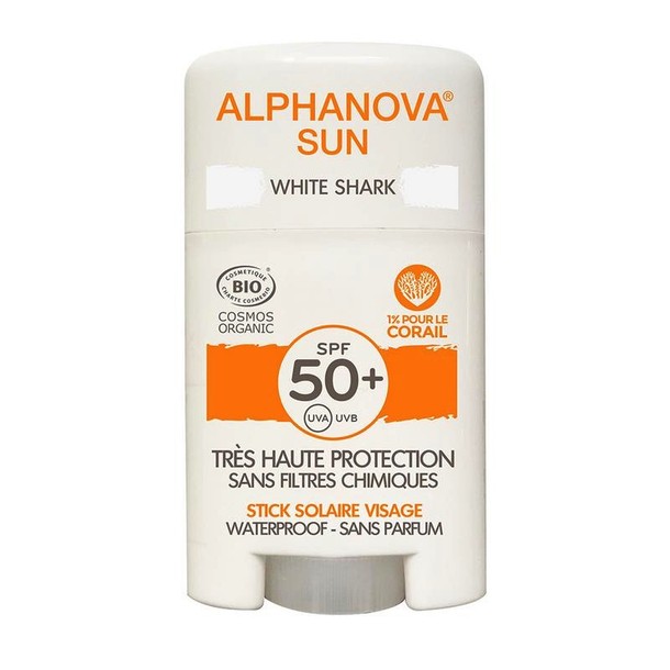 Alphanova Sun Sun stick face white SPF50+ (12 Gram)